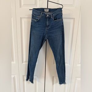 Agolde distressed skinny jeans